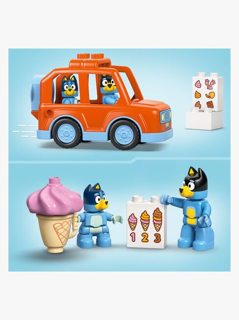 LEGO DUPLO Bluey 10458 Ausflug zur Eisdiele mit Bluey
