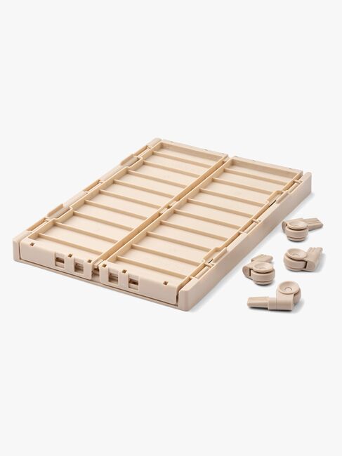 LIEWOOD Weston Aufbewahrungsbox mit Rädern L, Sandy