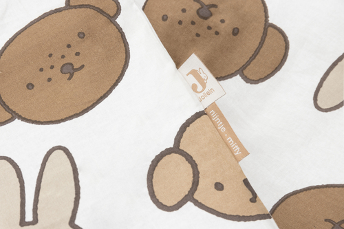 Jollein Bettwäsche 100x140, Miffy and Friends