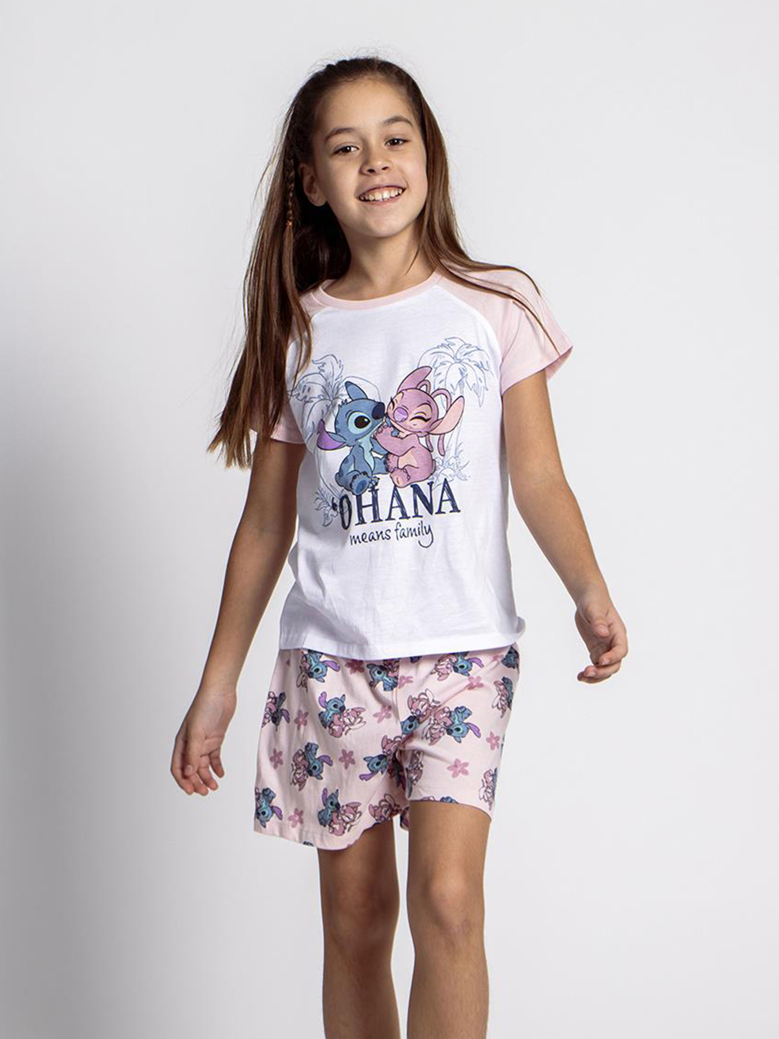 Disney Stitch Pyjama, Rosa, 104-110