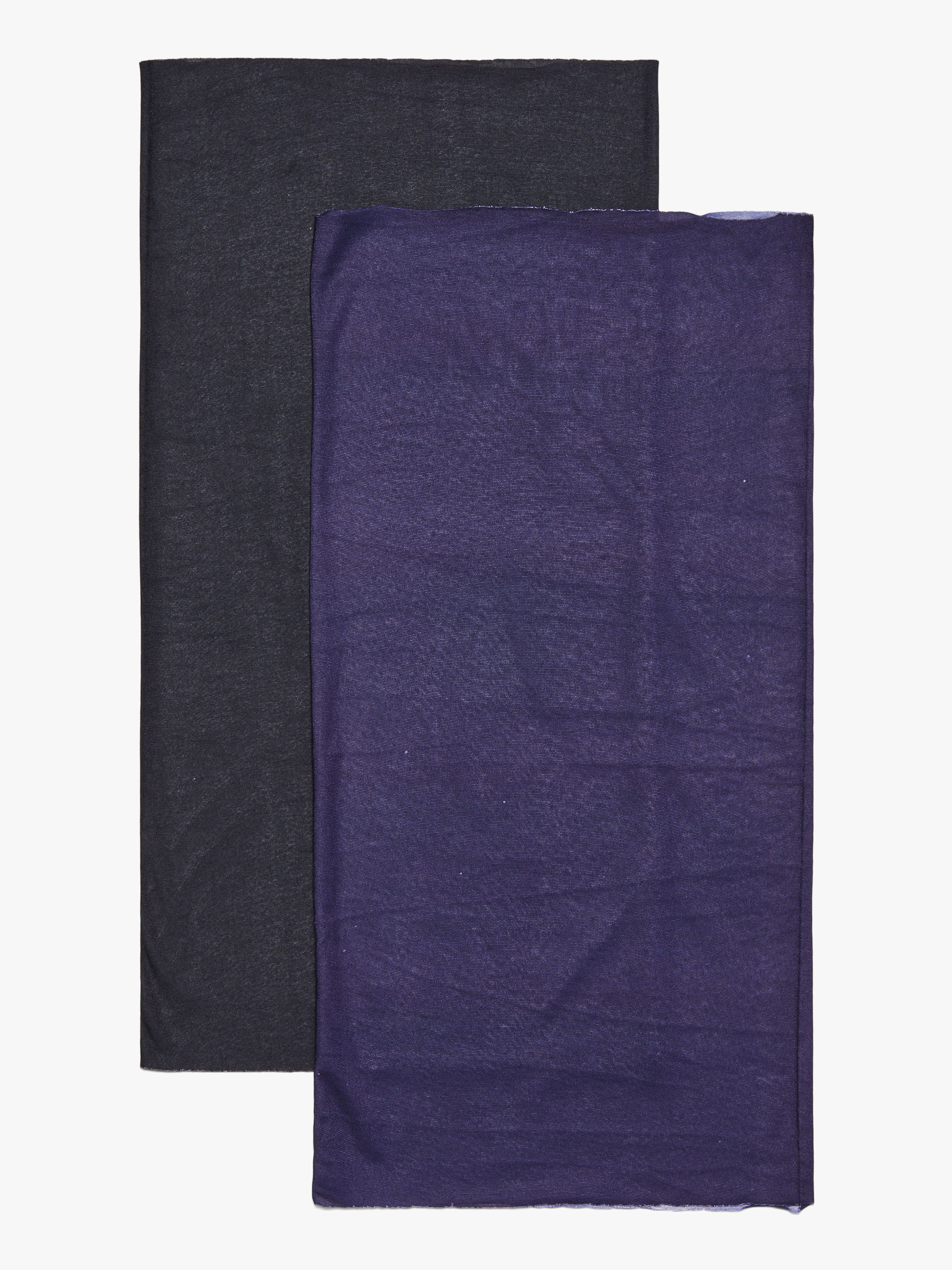 Nordbjørn Bjørli Halswärmer 2er-Pack, Black/Eclipse