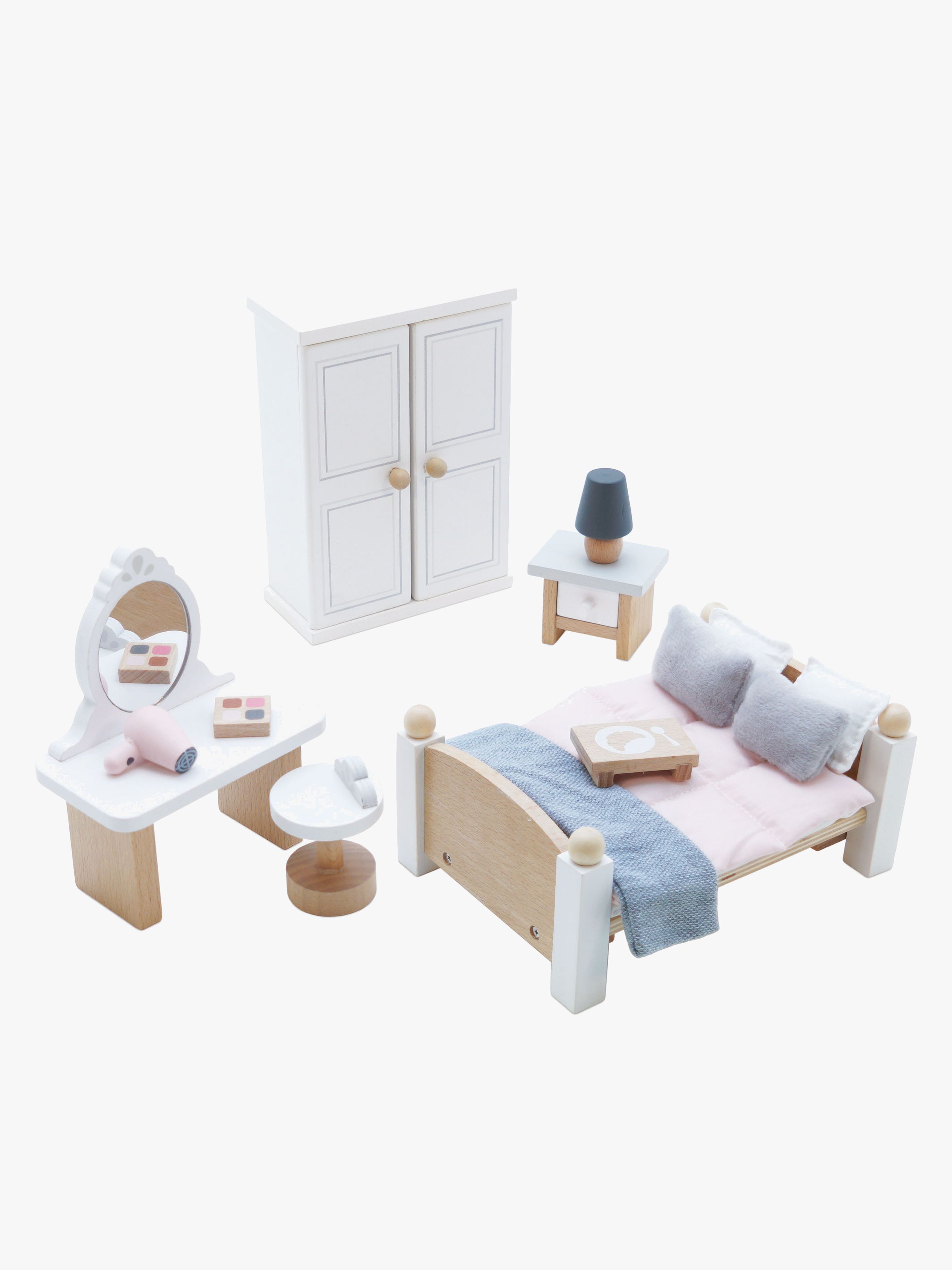 Schlafzimmer Puppenhausmöbel 19 Teile