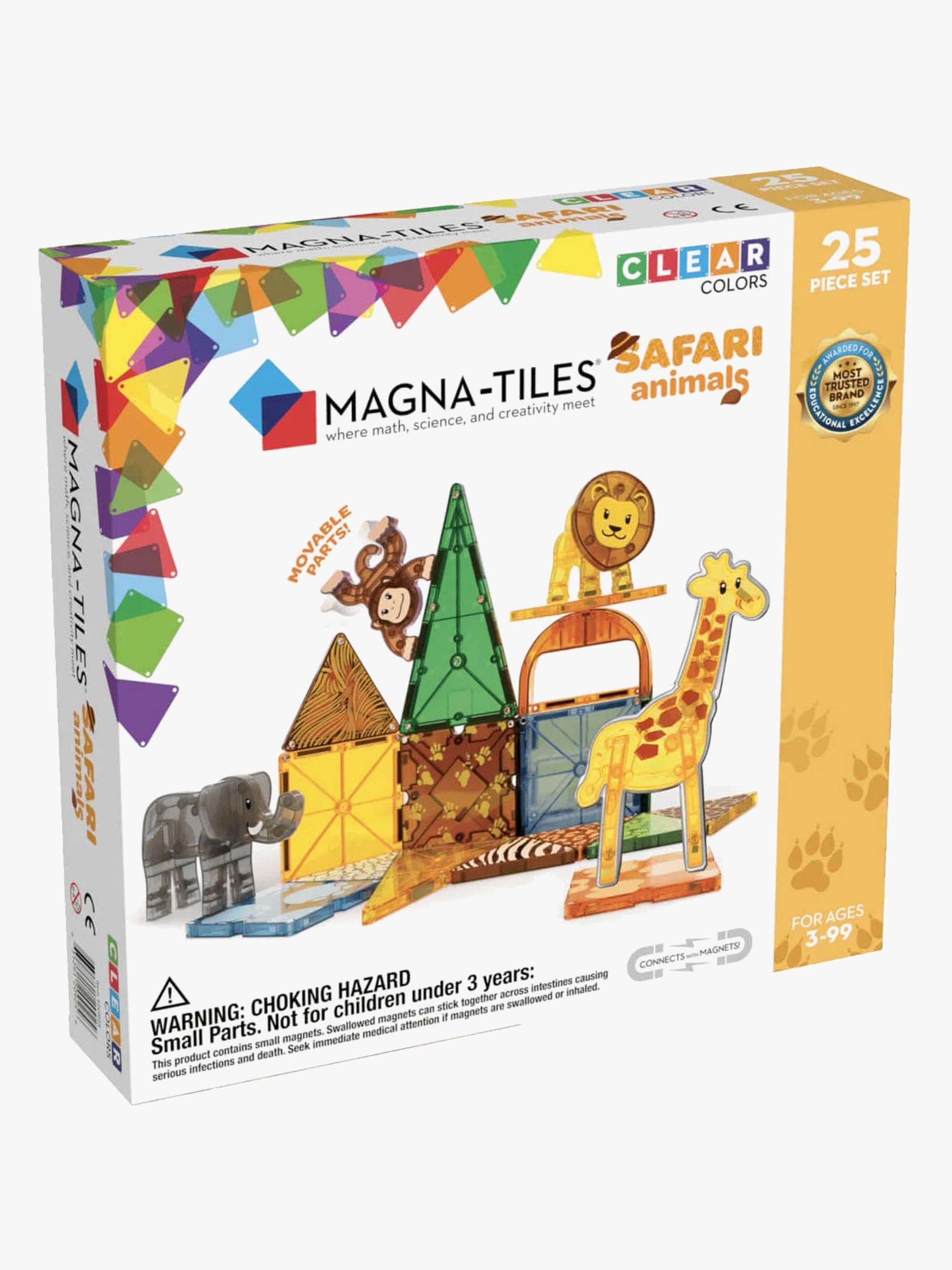 MAGNA-TILES Safari-Tiere Bausatz 25 Teile