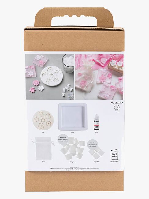 Creativ Company DIY-Set Seife Blumen