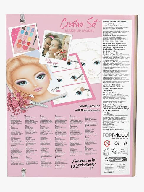 TOPModel Make-up Studio Mappe mit Schminkpalette