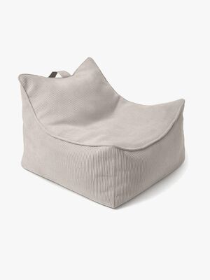 Meowbaby Slimcord Sitzsack, Grey
