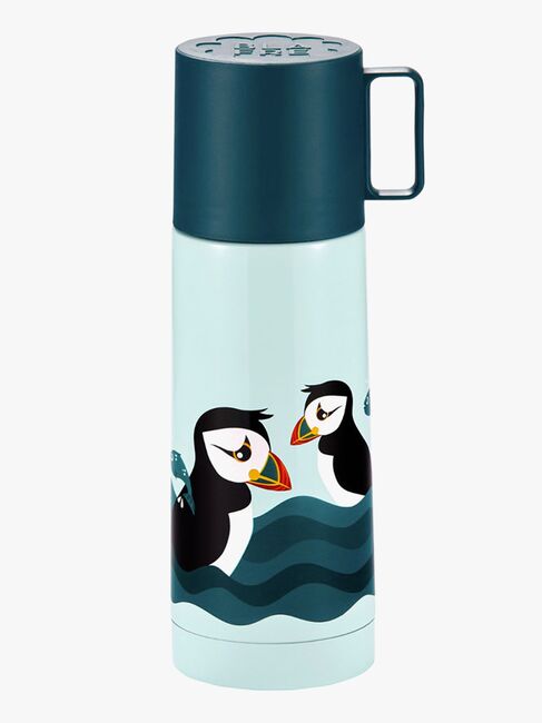 Blafre Isolierflasche mit Papageientaucher, Blau 1859-43-2724_1.jpg