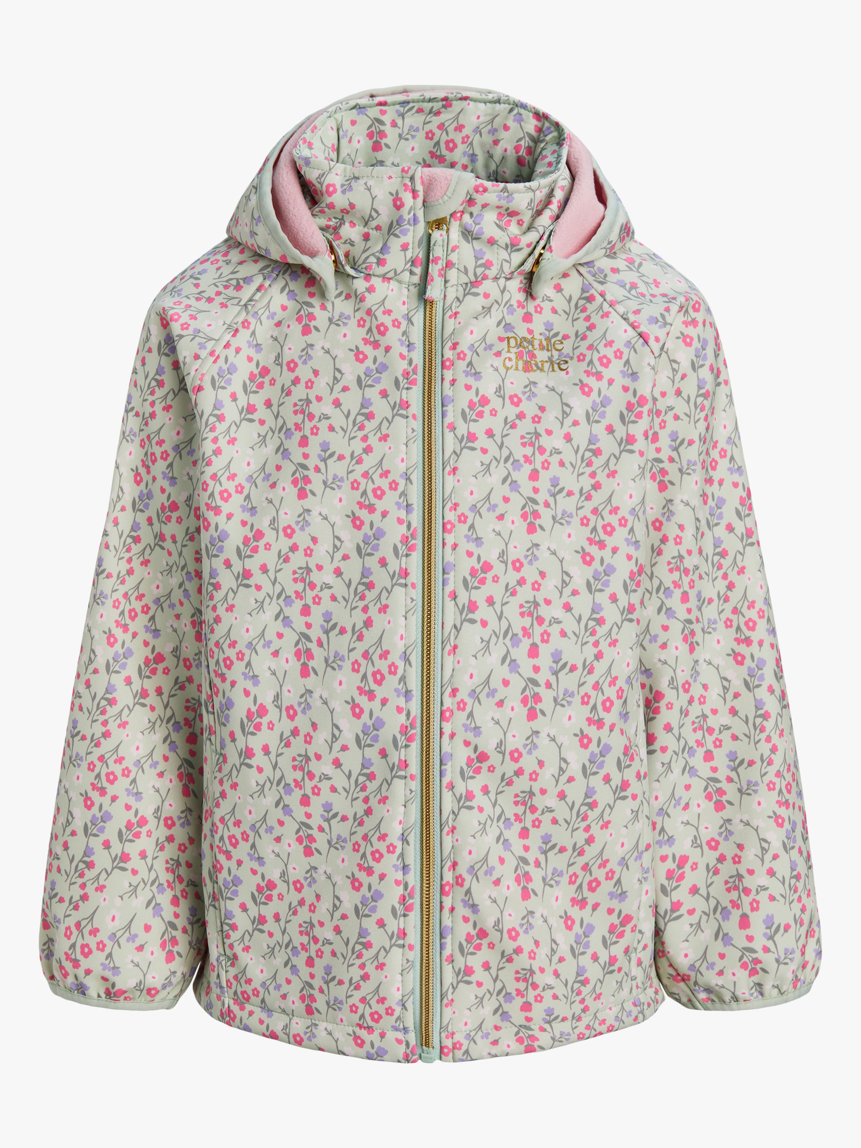 Petite Chérie Atelier Jade Softshelljacke, Flowers, 86-92