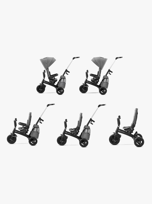 Kinderkraft EASYTWIST Platinum Dreirad, Grau