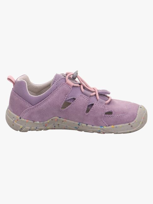 Superfit Trace Barefoot GTX Sneaker, Pink/Purple