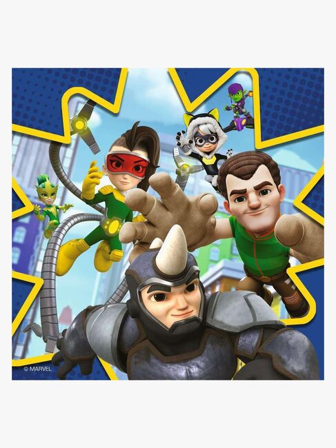 Ravensburger Marvel Spidey and His Amazing Friends Puzzles 3x49 Teile