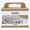 Creativ Company Bastelset Schmuckstücke Blumen DIY