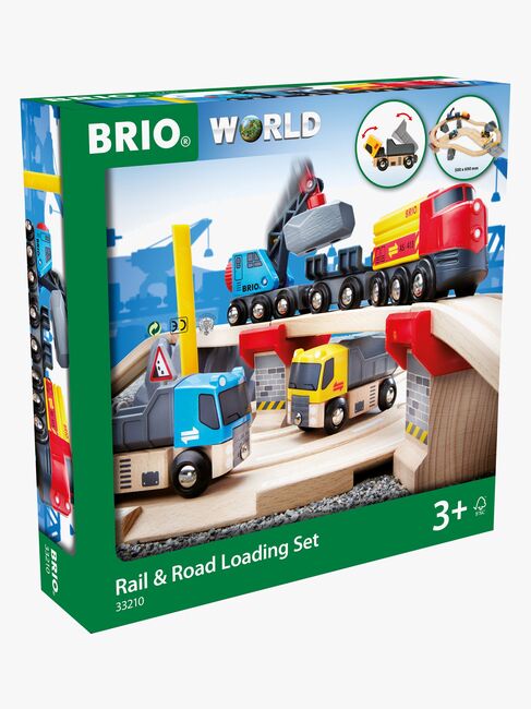 BRIO World 33210 Straßen & Schienen Steinverladeset