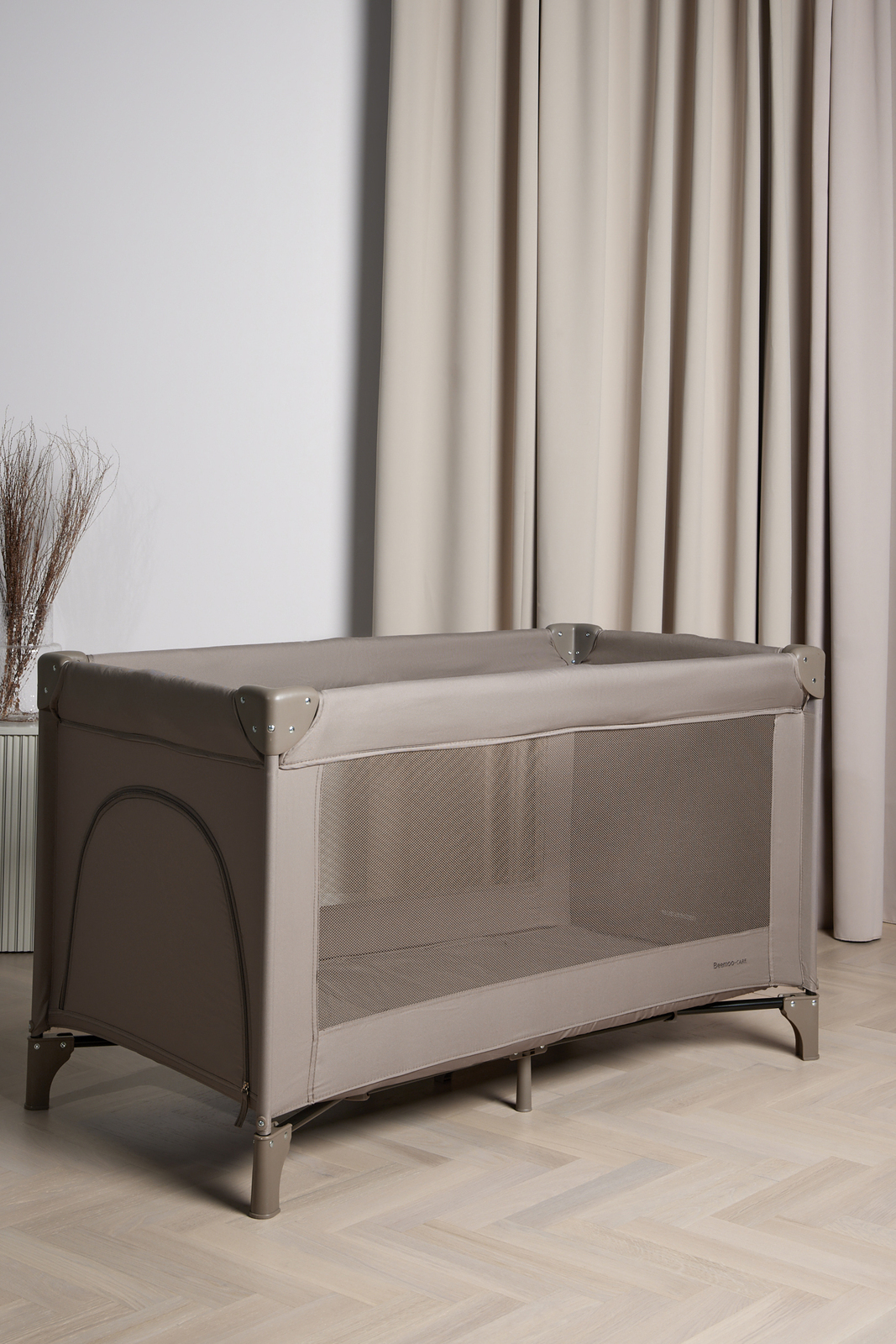 Beemoo CARE QuickFold Reisebett, Taupe