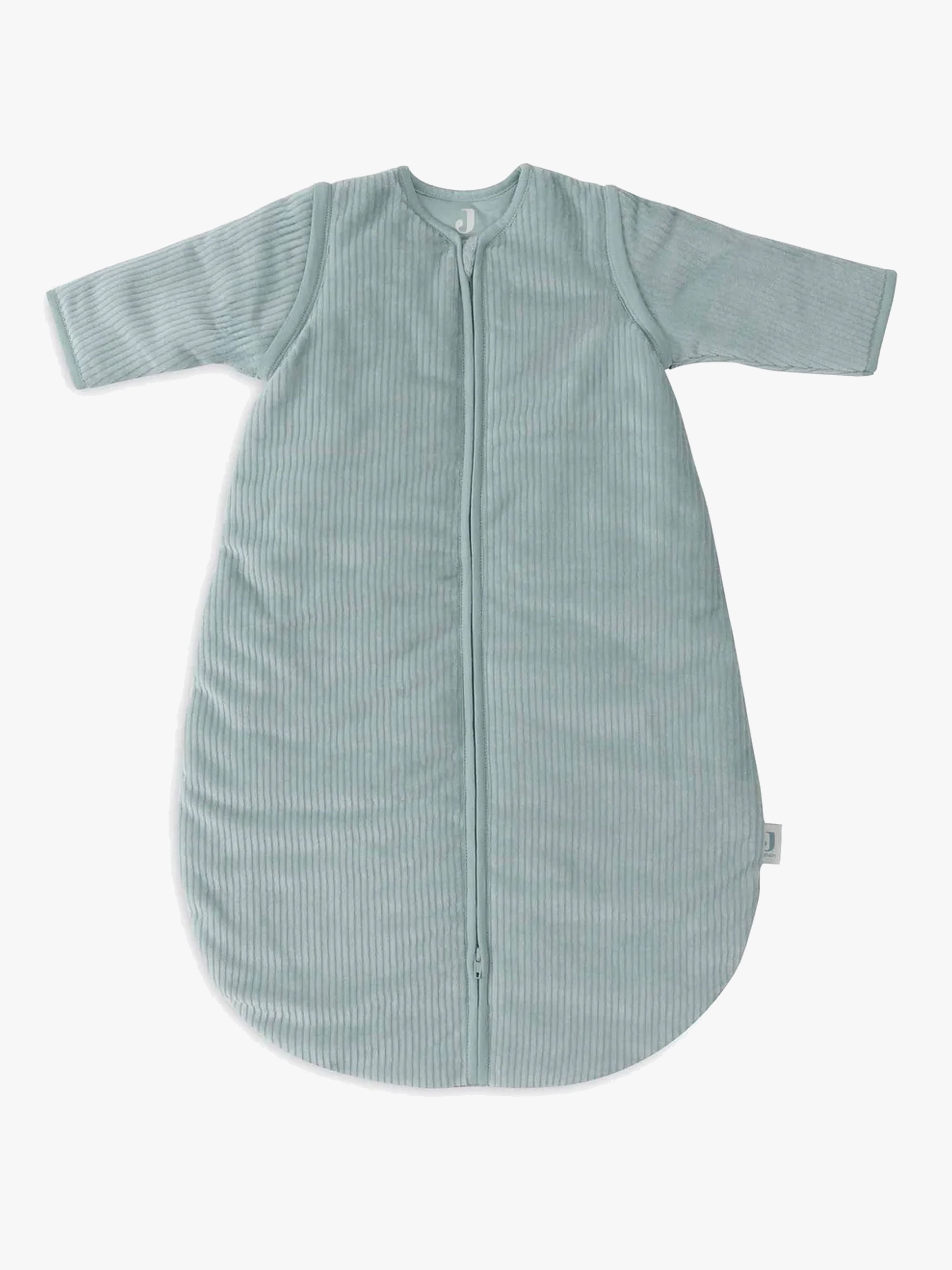 Jollein Schlafsack mit abnehmbaren Ärmeln Rund 70 cm, Rib Sea Green