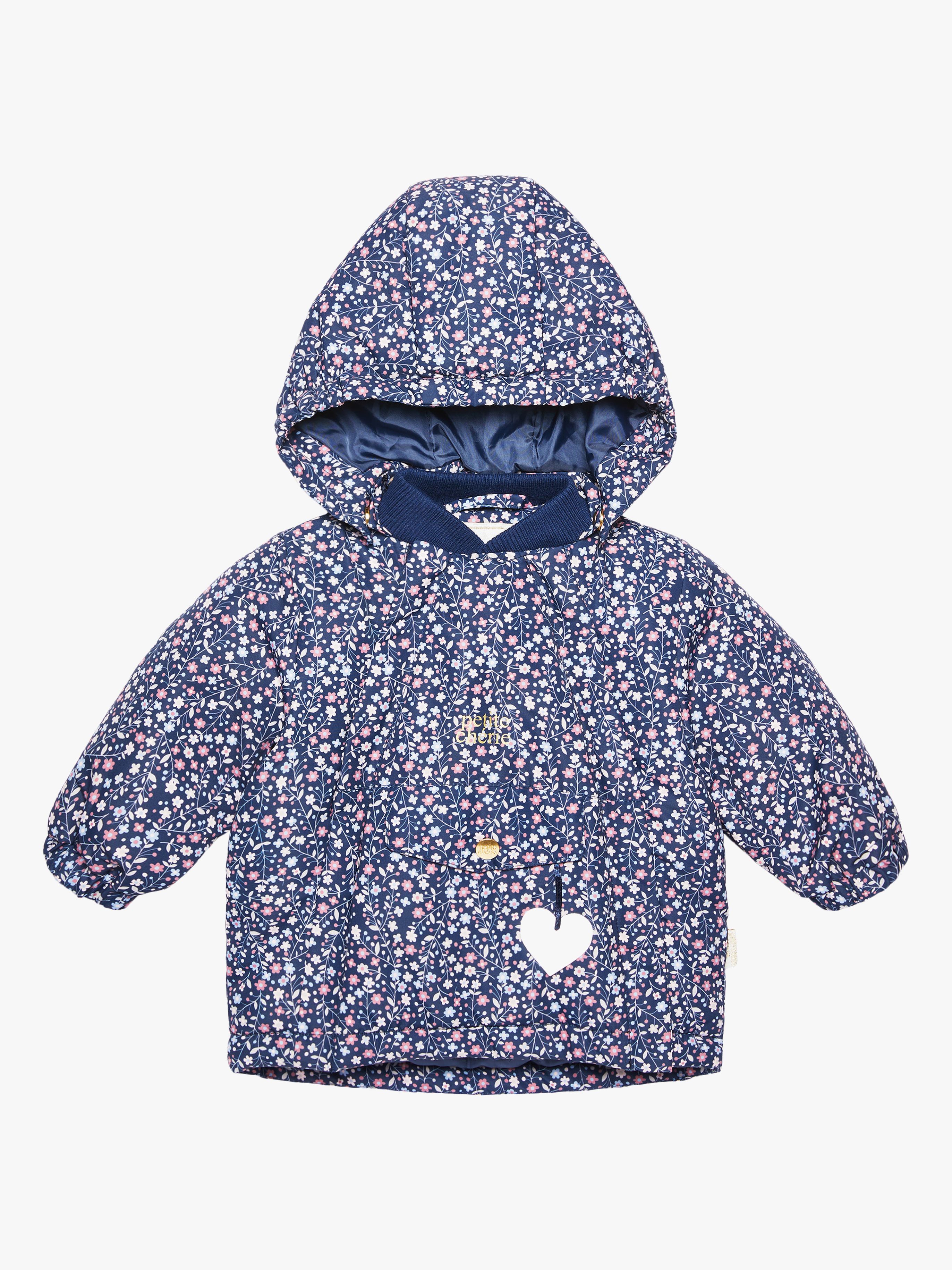 Petite Chérie Atelier Lola Jacke, Navy Small Flower, 92