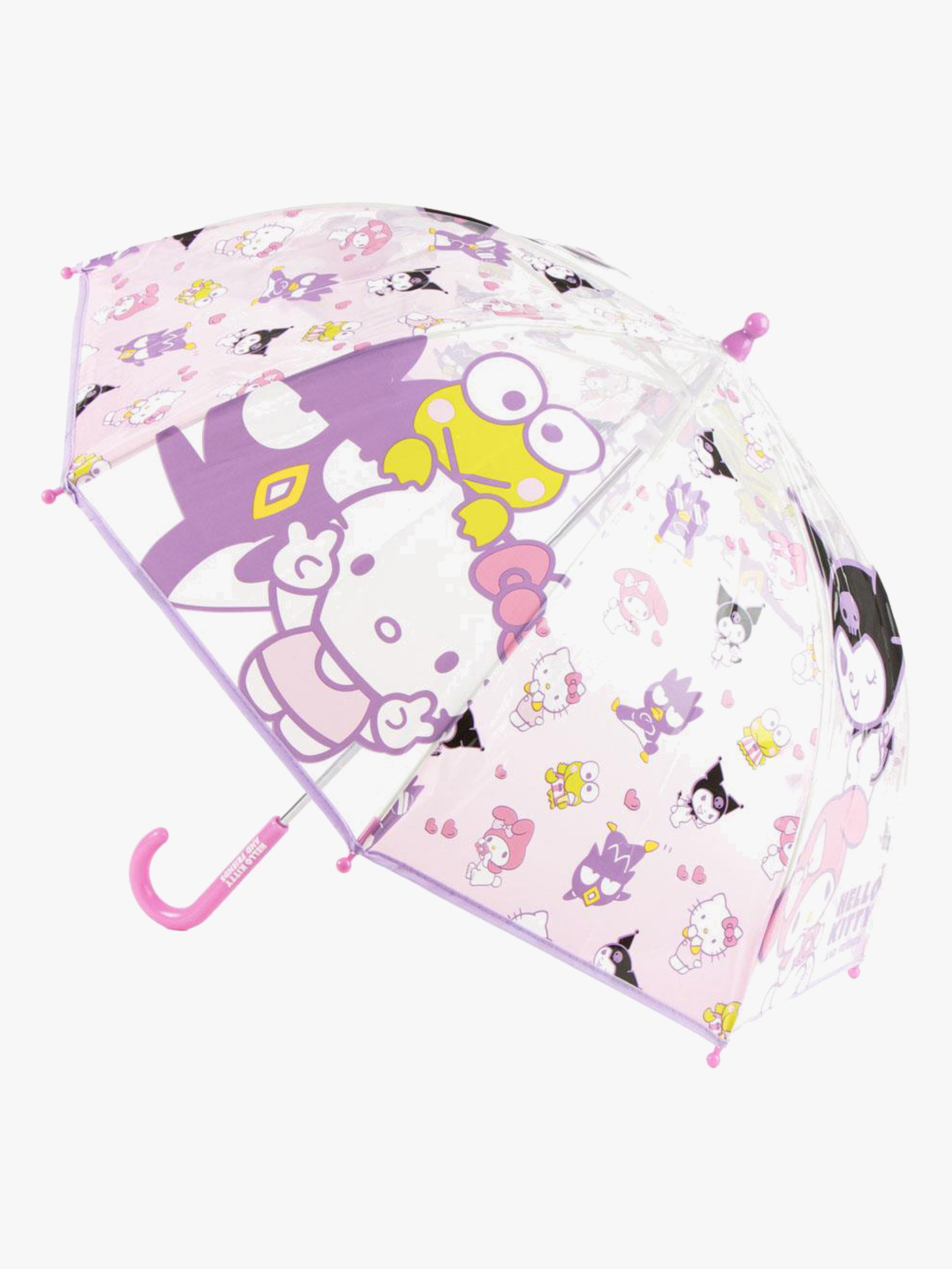 Hello Kitty &  Friends Regenschirm, Hellrosa