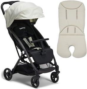 Beemoo Easy Fly+ Buggy inkl. Memory Foam Sitzpolster, Mineral Gray