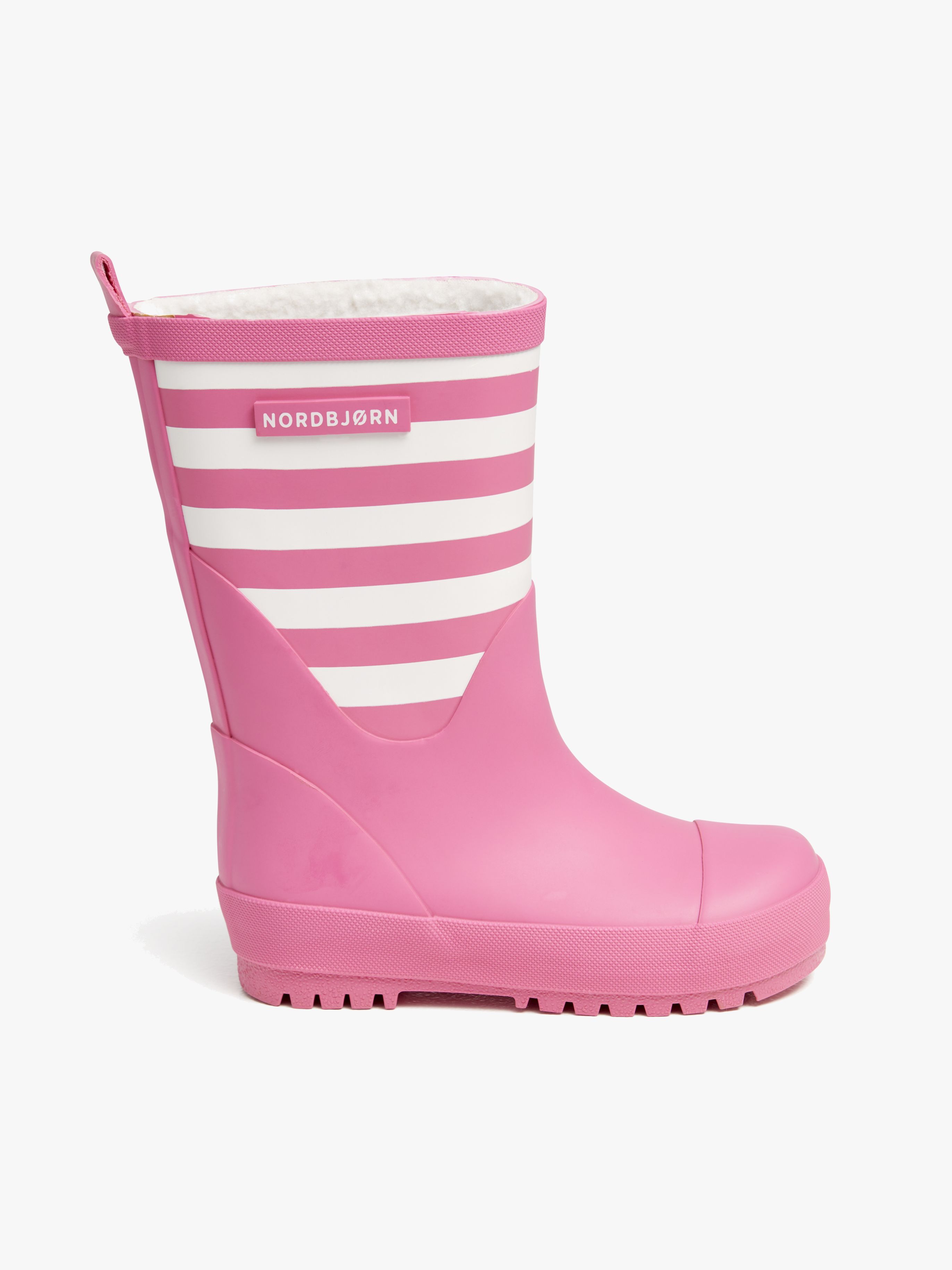 Nordbjørn Dunder Gefütterte Gummistiefel, Fuschia / White, 27, Kindergummistiefel, Kinderstiefel, Gummistiefel kinder, Kids