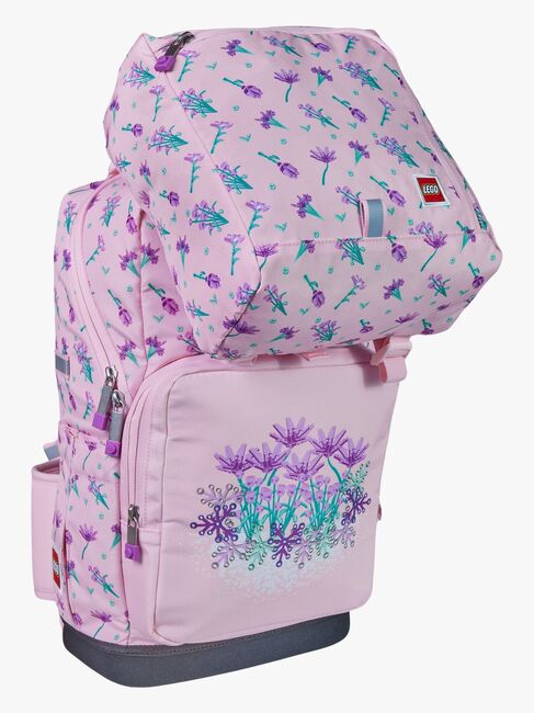 LEGO® Flowers Rucksack 20L, Rosa