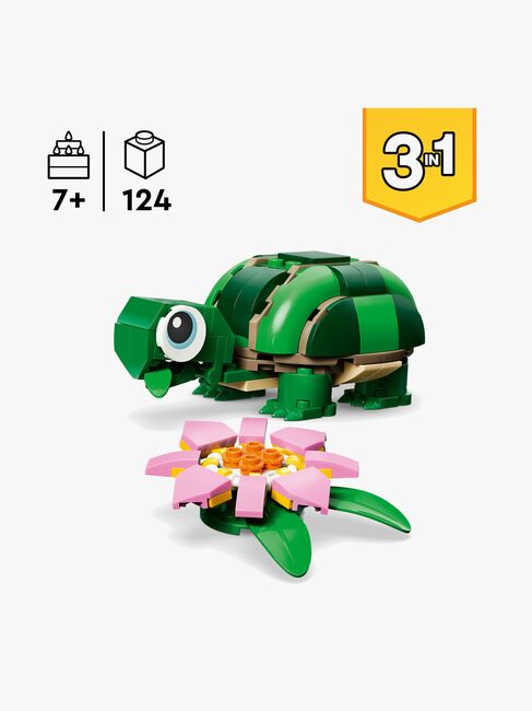 LEGO Creator 31377 Schildkröte mit Seerose