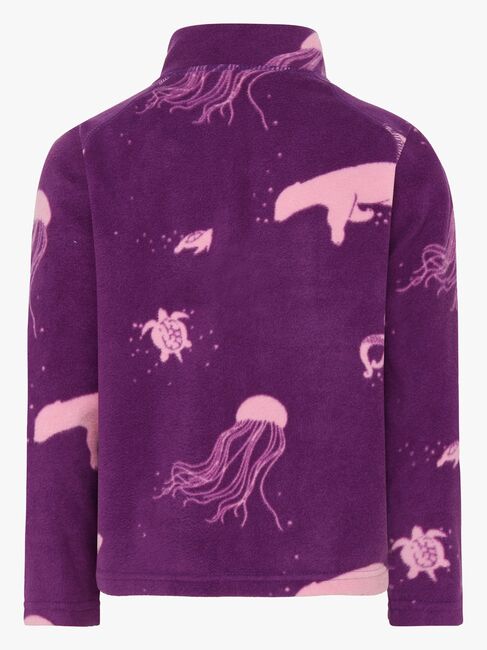 Didriksons Monte Fleecejacke, Winter Ocean Purple