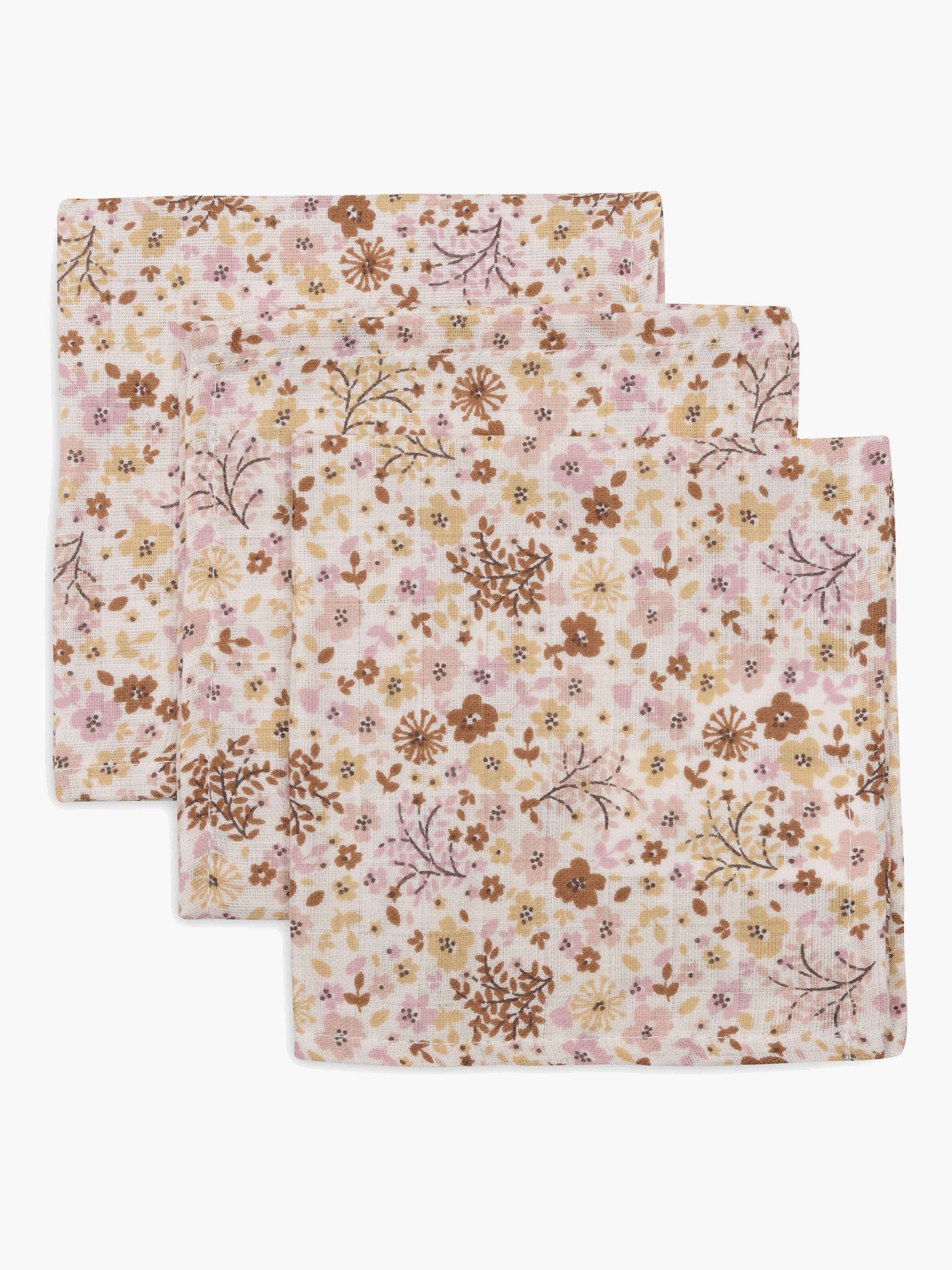 Jollein Waschlappen 3er-Pack, Flower Fairies
