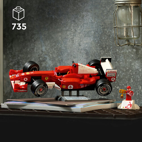 LEGO Icons 11375 Ferrari F2004 und Michael Schumacher