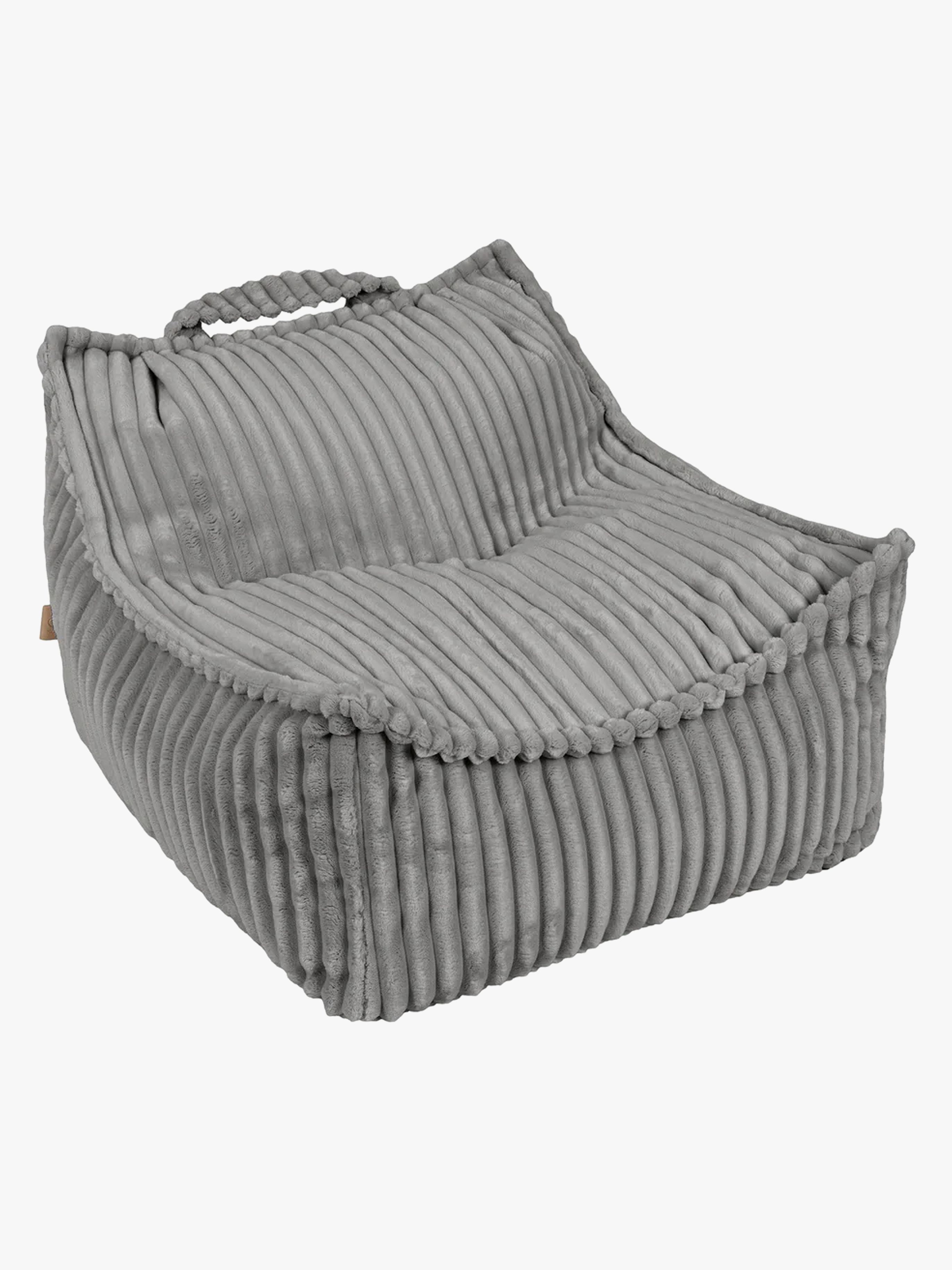 Meowbaby Churros Sitzsack, Moondust Grey