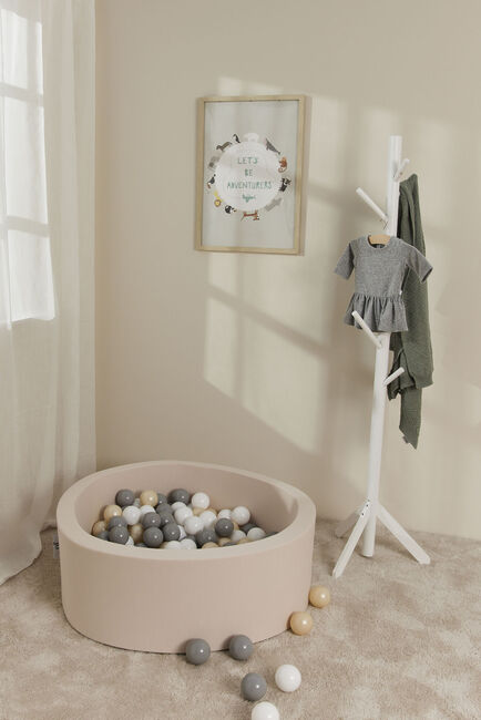 JLY Bällebad 30x90 cm, Light Beige