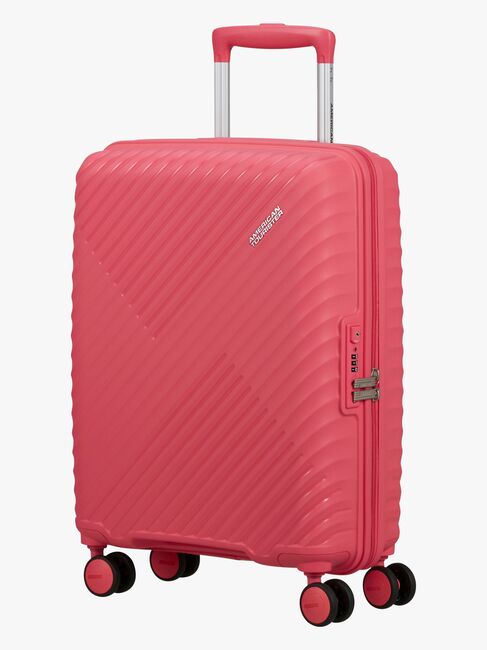American Tourister Diablast Spinner Koffer 35L, Pink Glitch