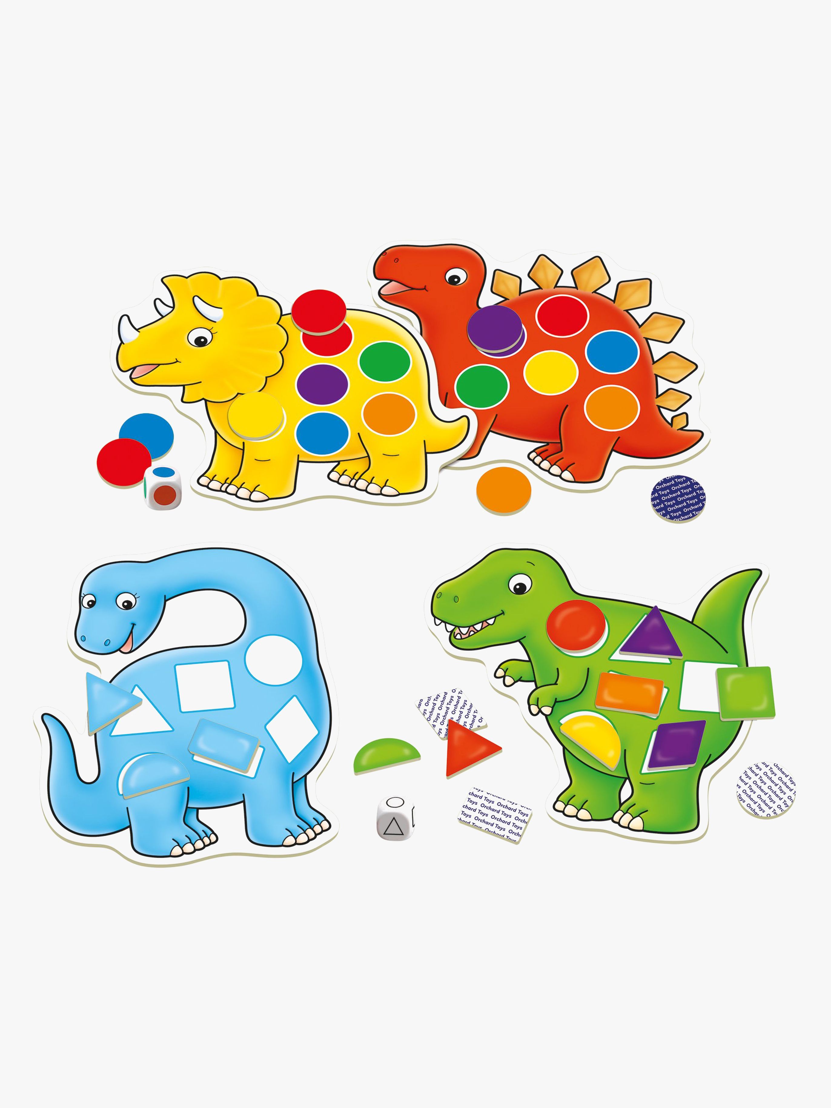 Kinderspiel Gefleckte Dinosaurier