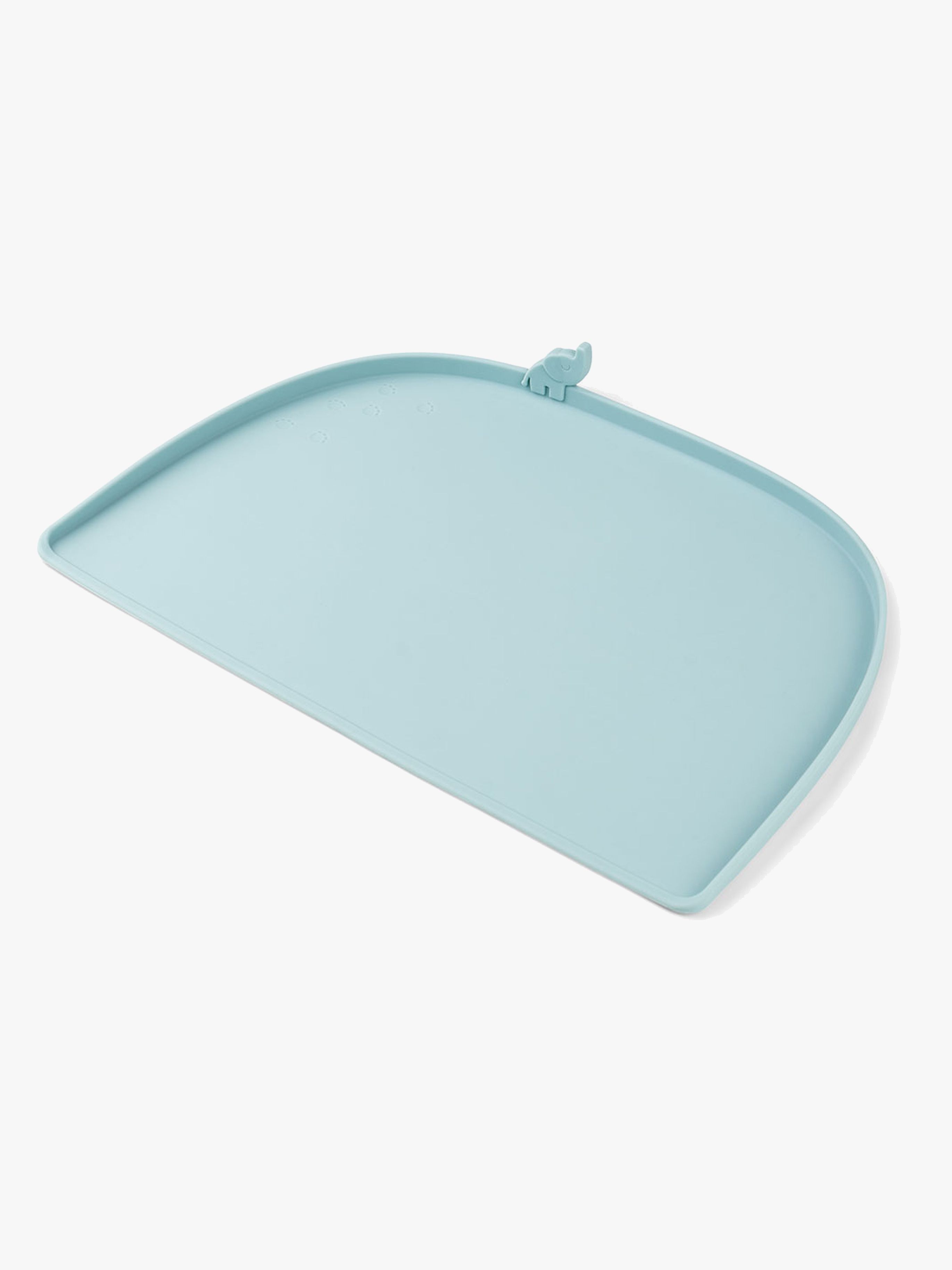 Done By Deer Elphee Tischset mit Kante Silikon, Blue
