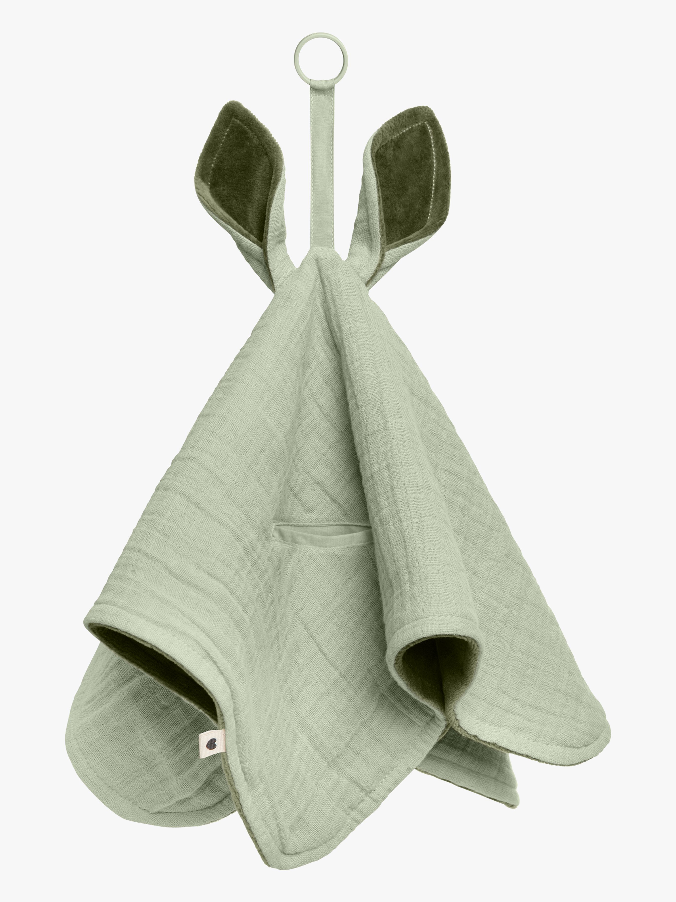 BIBS Kangaroo Schmusetuch, Sage