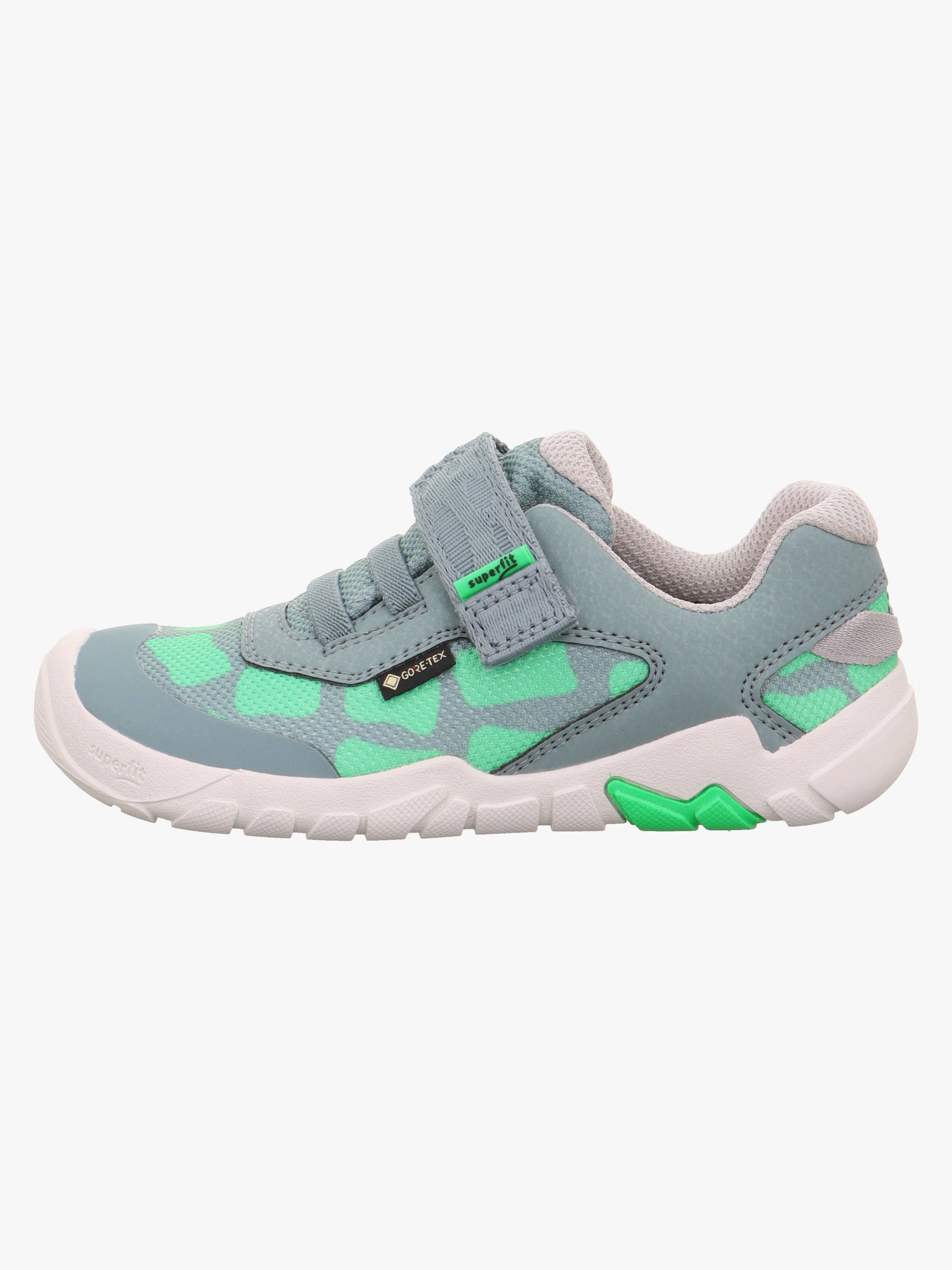 Superfit Trace Barefoot GTX Kinder Sneaker, Light Green/Light Grey, 25, Kinderschuhe