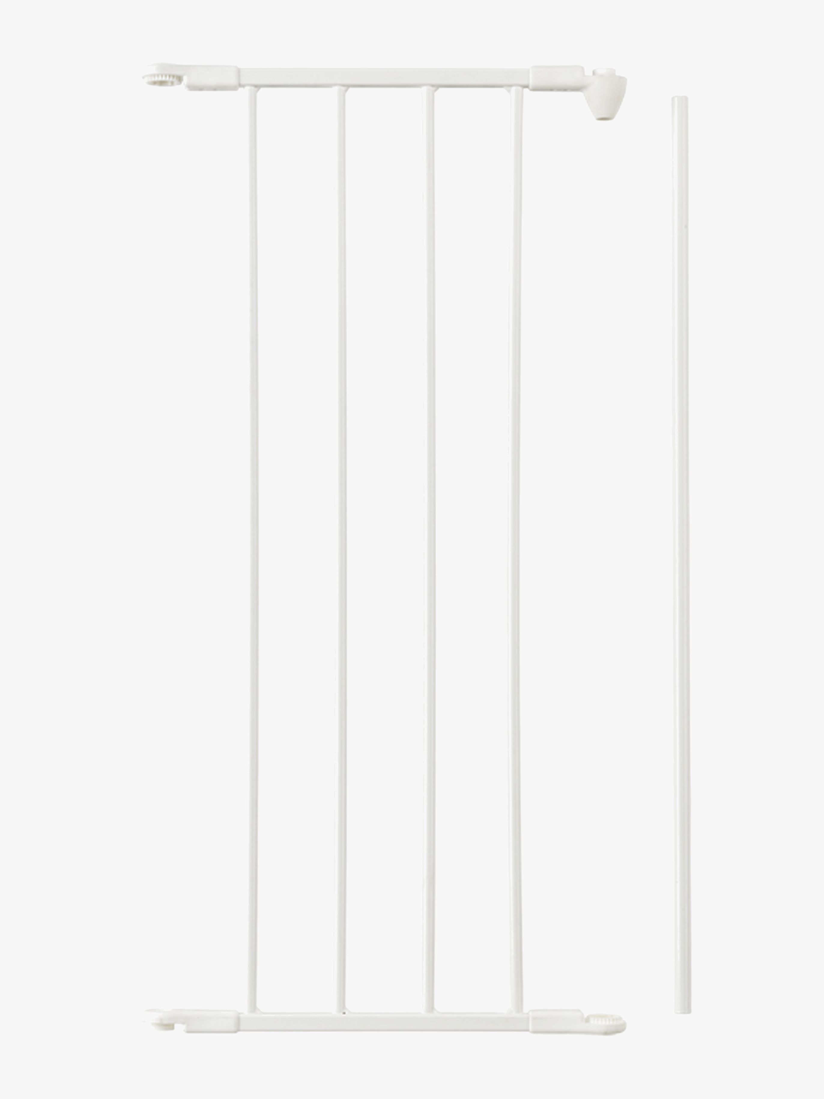 Verlängerung Kinderschutzgitter Flex Medium 33 cm, Weiß