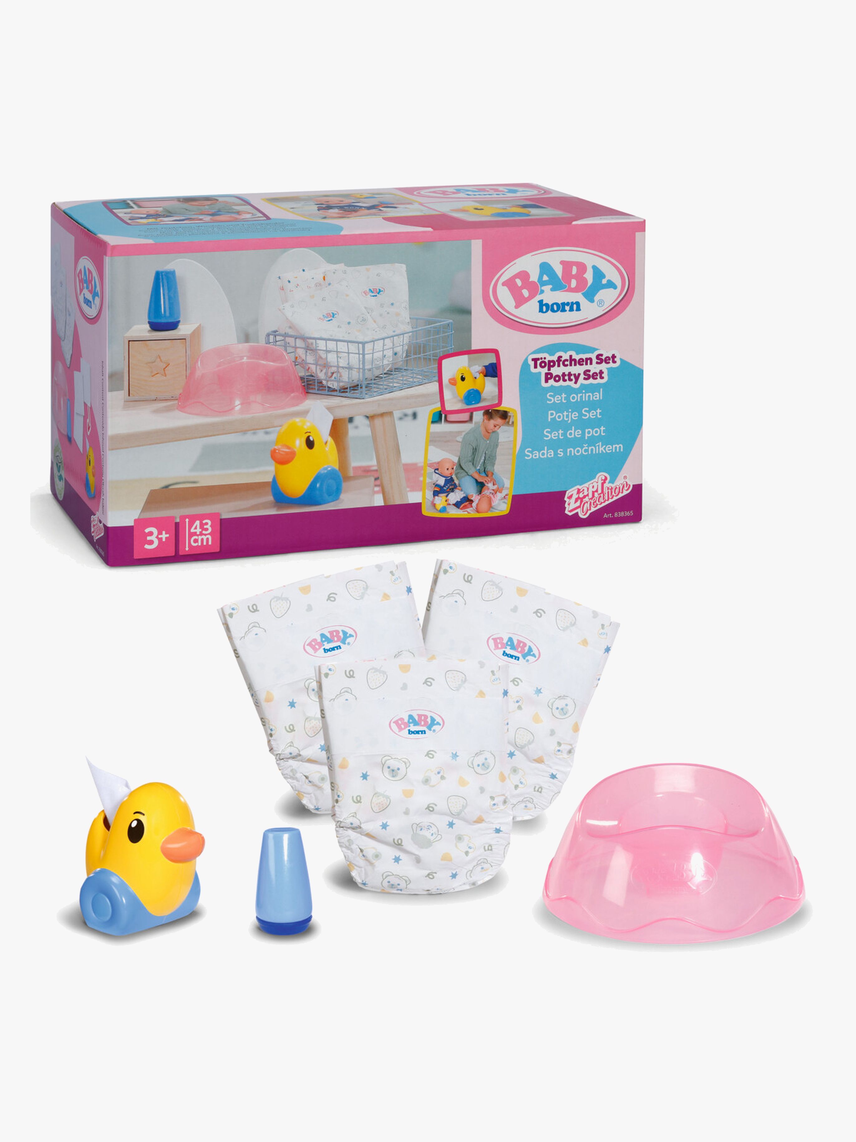 BABY born Töpfchen Set für Puppe