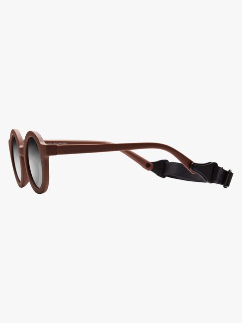 BabyMocs Signature Soft Biegbare Sonnenbrille, Braun
