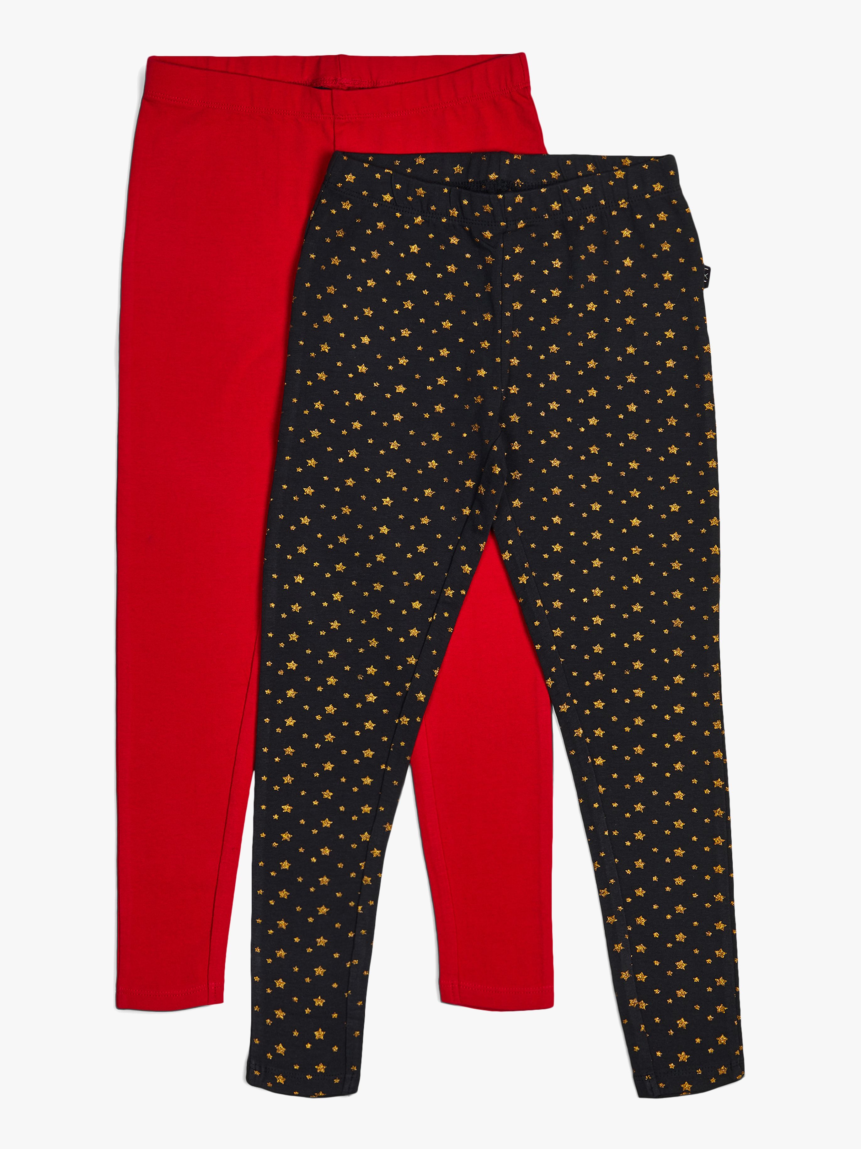 Luca &  Lola Linda Leggings 2er-Pack, Tap Shoe/Red 62