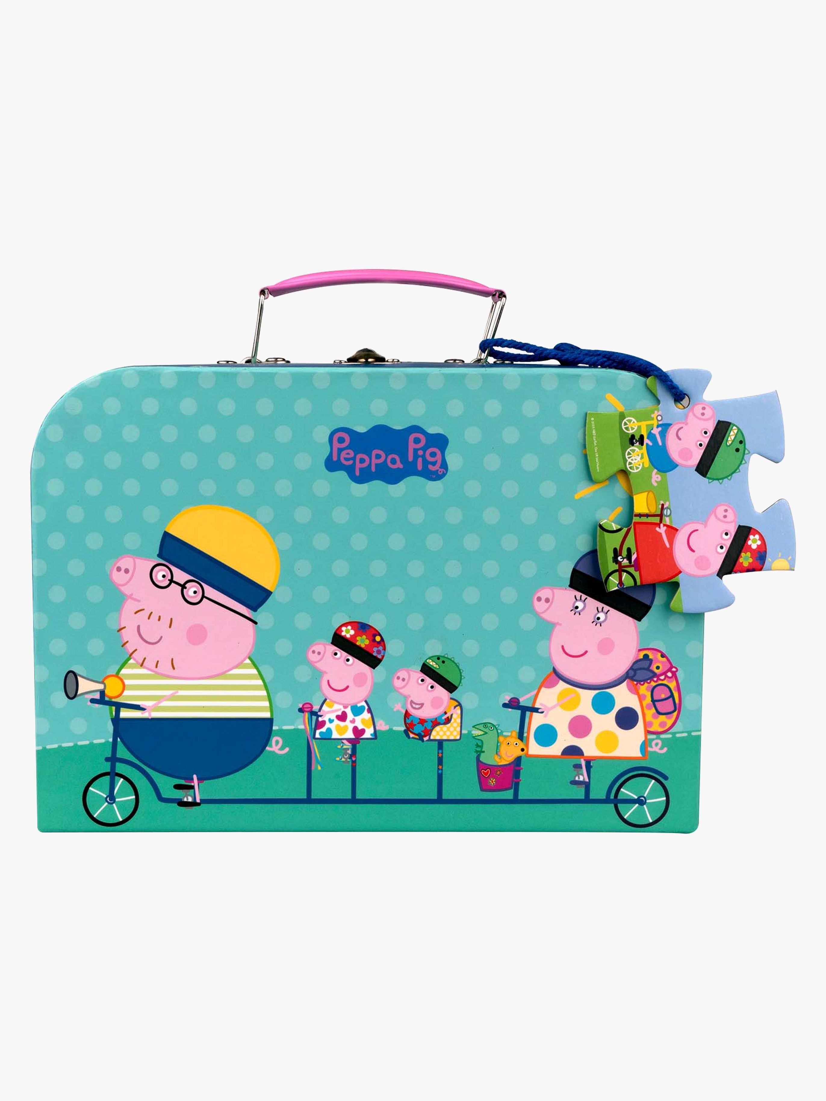 Peppa Wutz Koffer mit Puzzle 25 Teile