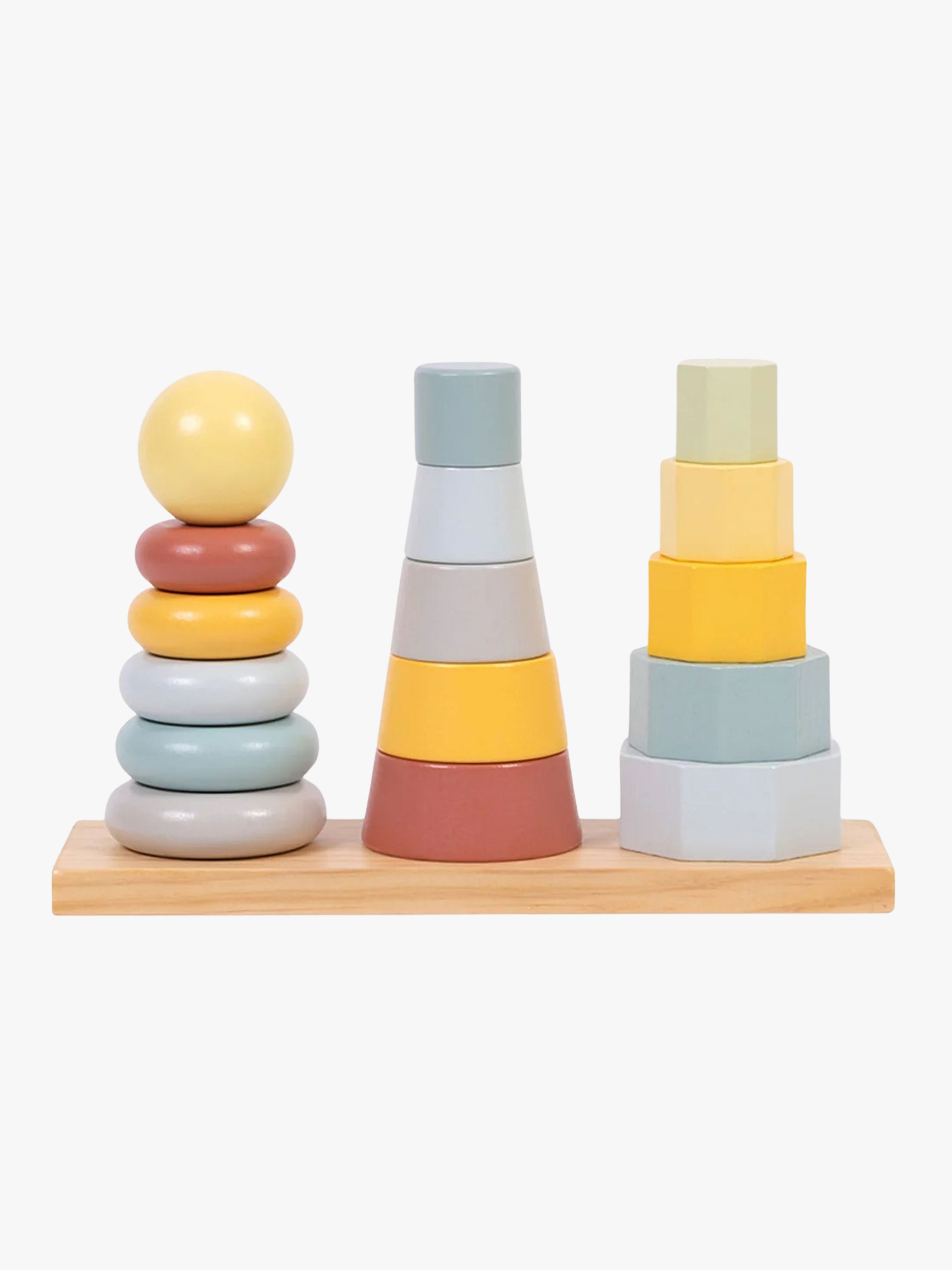 Tooky Toy Shape Tower Stapelspielzeug, Babyspielzeug