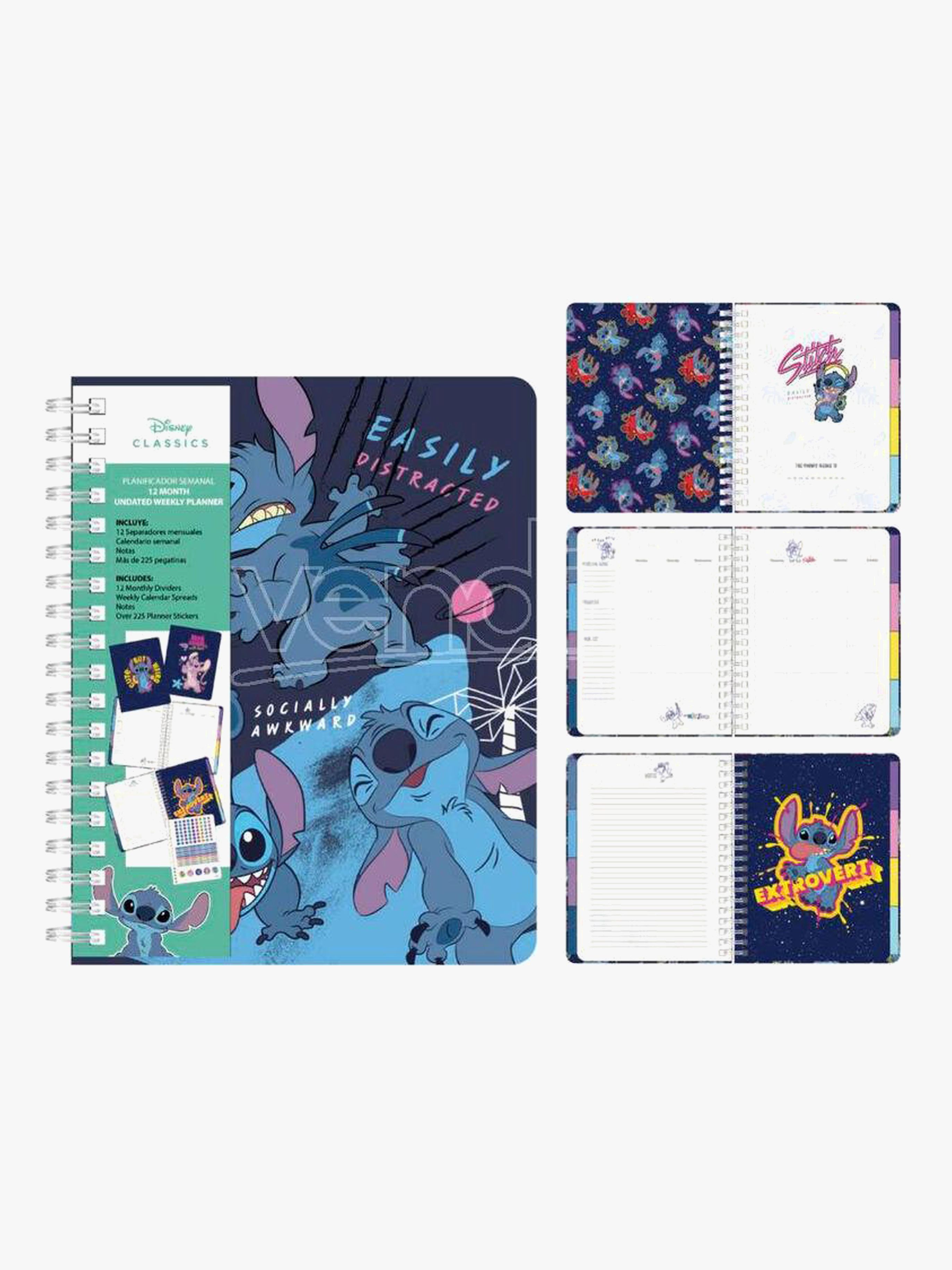 Disney Lilo &  Stitch Weekly Planner Kalender