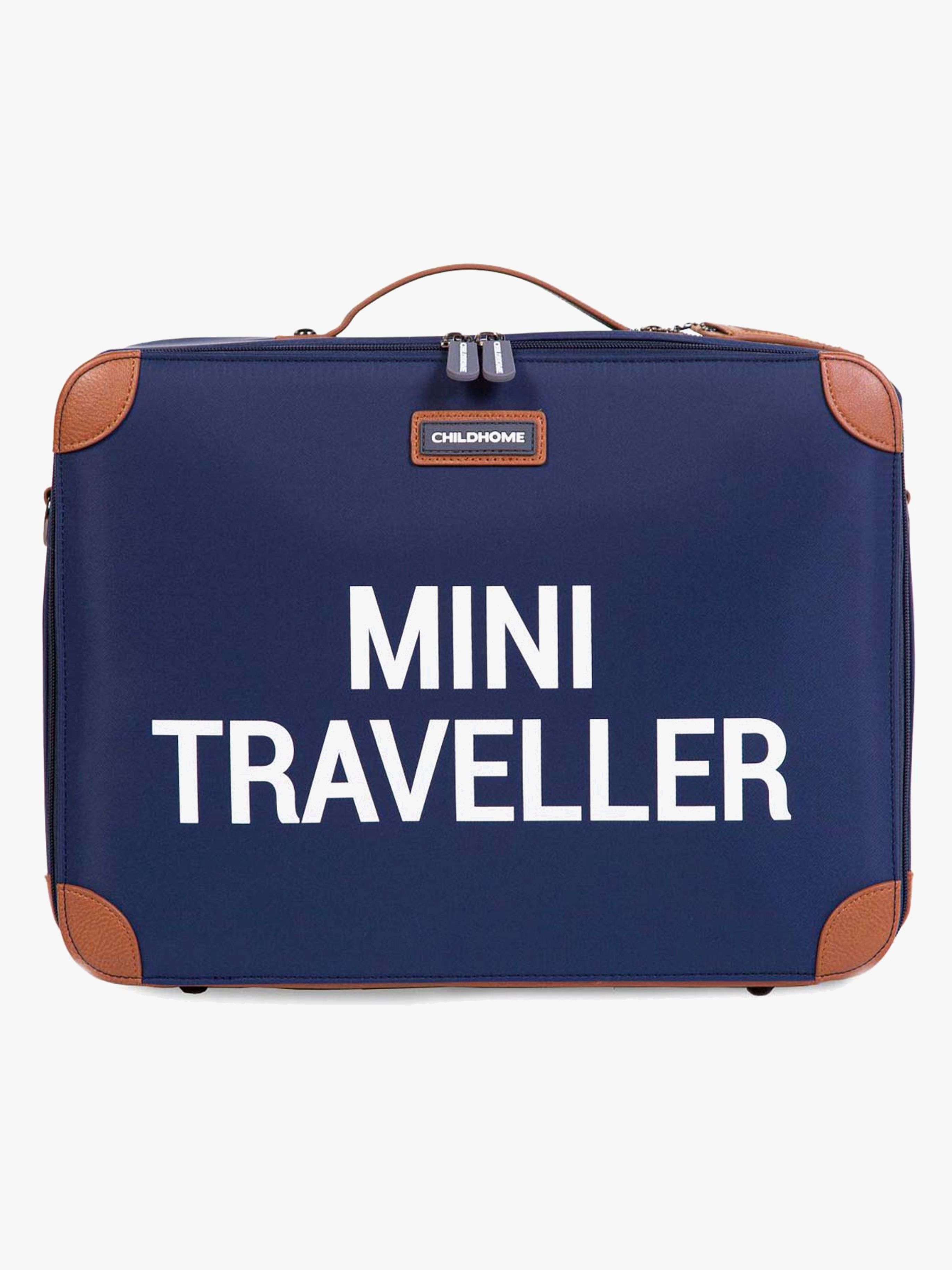 Childhome Mini Traveler Reisekoffer, Navy/White