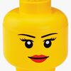 LEGO Aufbewahrungsbox L Mädchen, Gelb