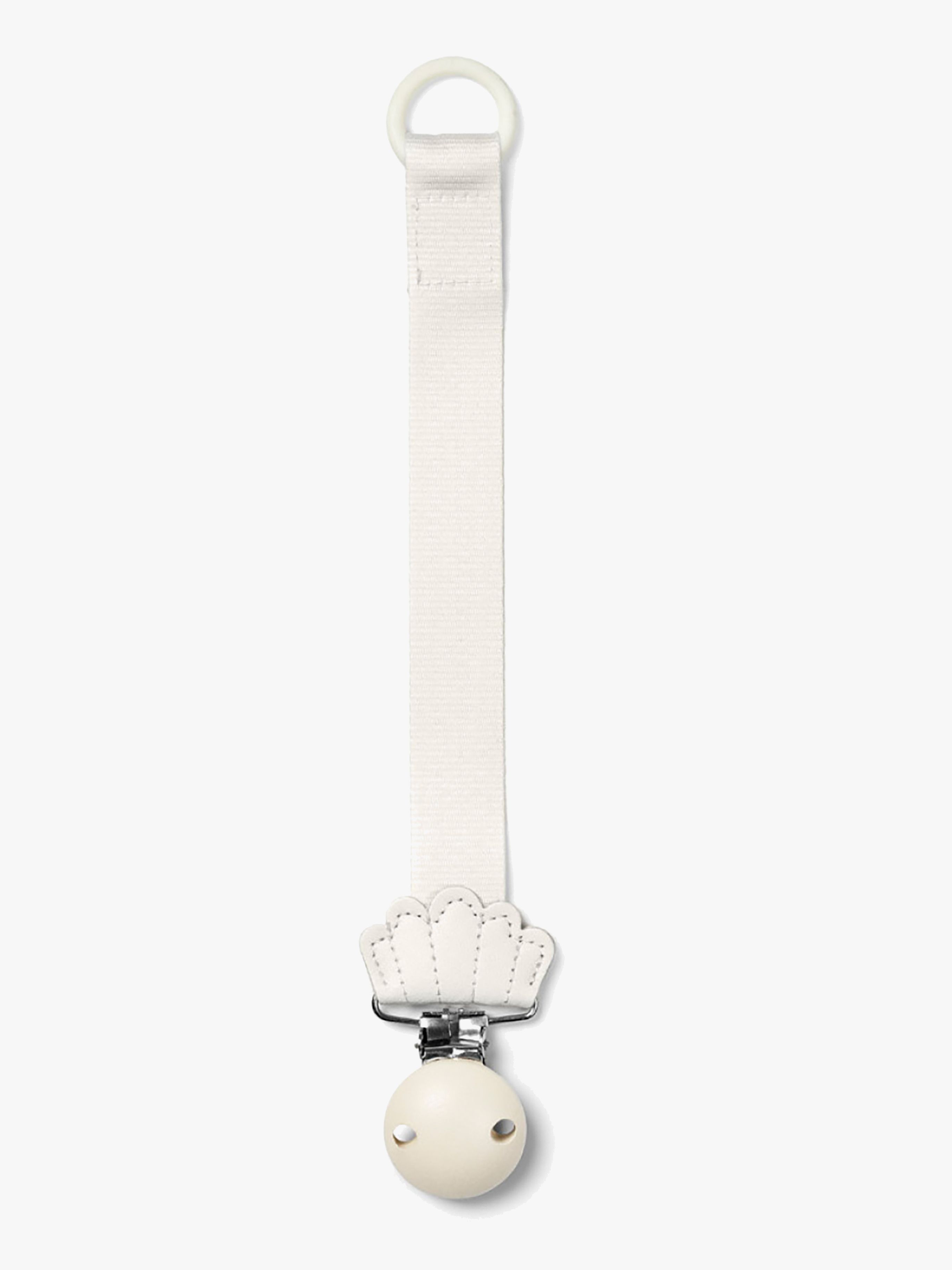 Elodie Schnullerkette Holz, Vanilla White