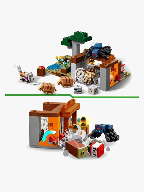 LEGO Minecraft 21269 Die Expedition zur Gürteltiermine