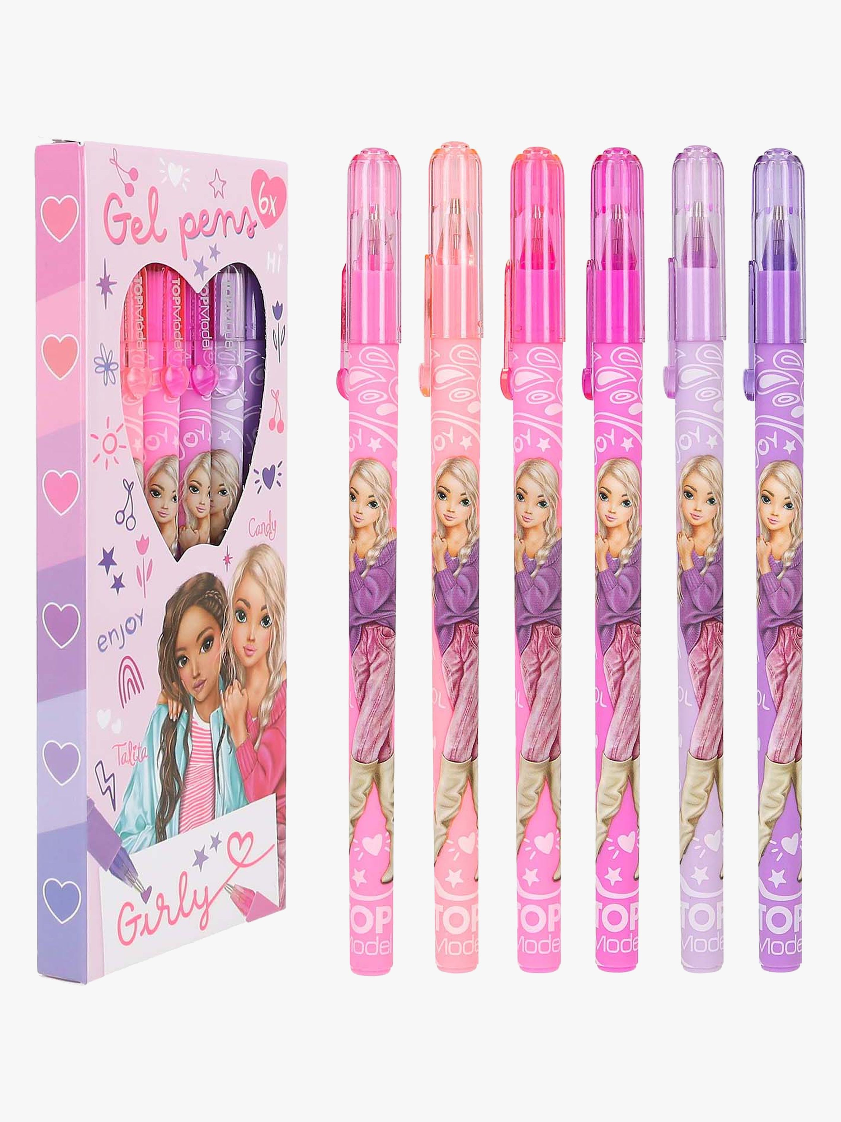 TOPModel Candy Gelstifte 6er-Pack