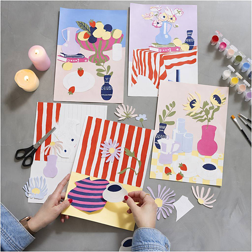 Creativ Company Kreativset DIY Ausmalen Collage
