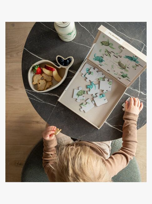 FILIBABBA Christian the Whale Brotzeitdose, Beige