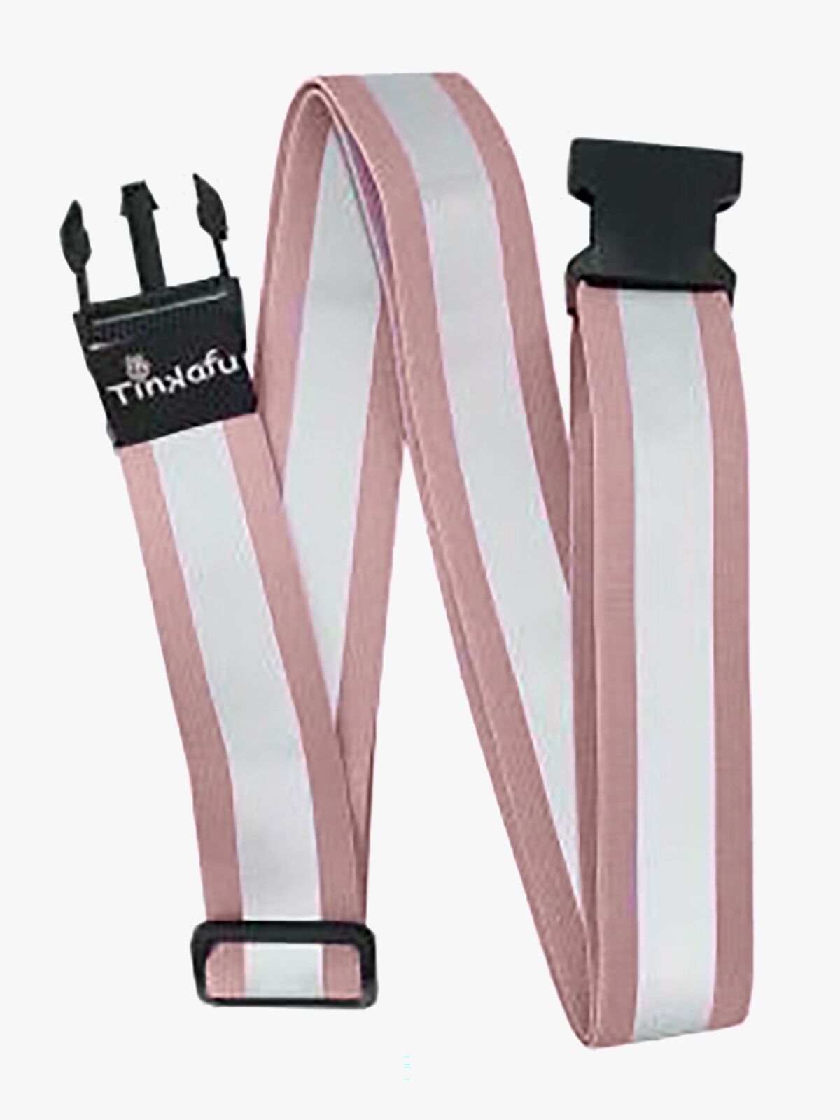 Tinkafu Reflektorstreifen für Kinderwagen, Woodrose Pink